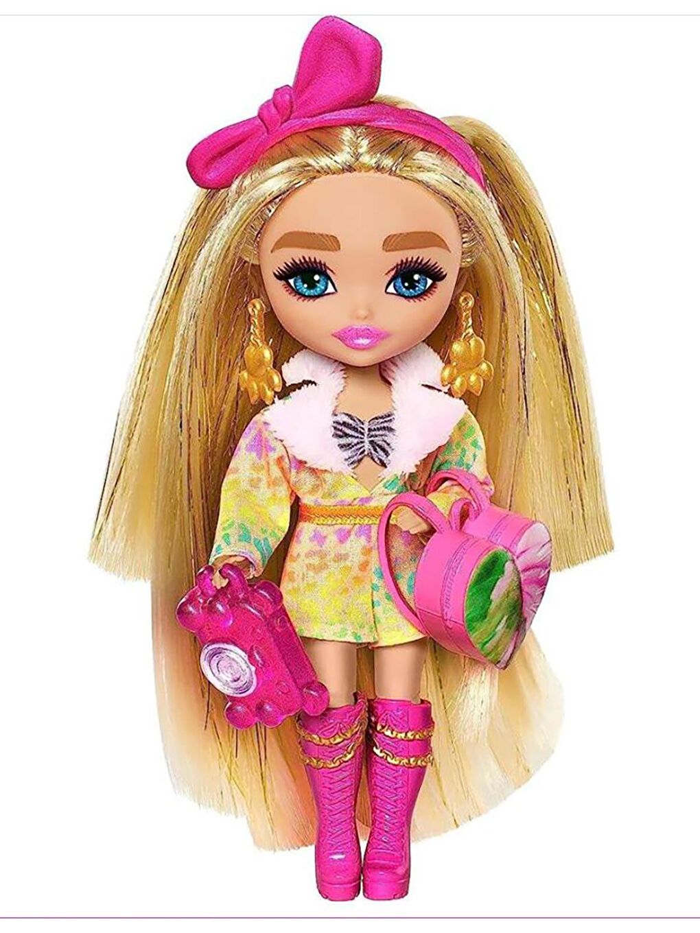 Extra Mini Bebekler Fuşya-1