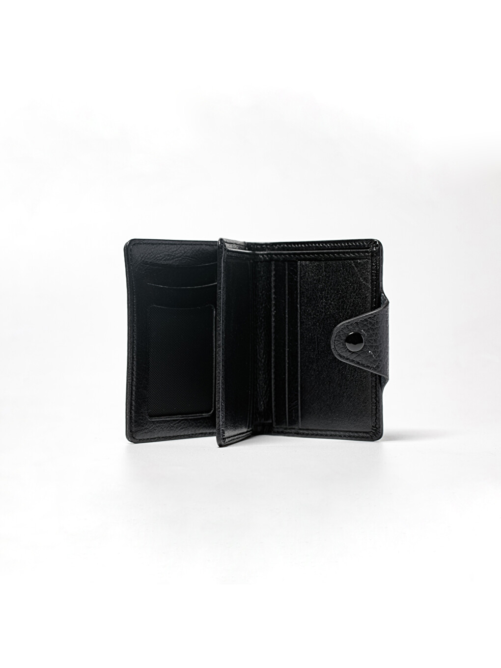 Siyah Unisex Cüzdan & Kartlık 866 Deri Cüzdan Kartlık-3