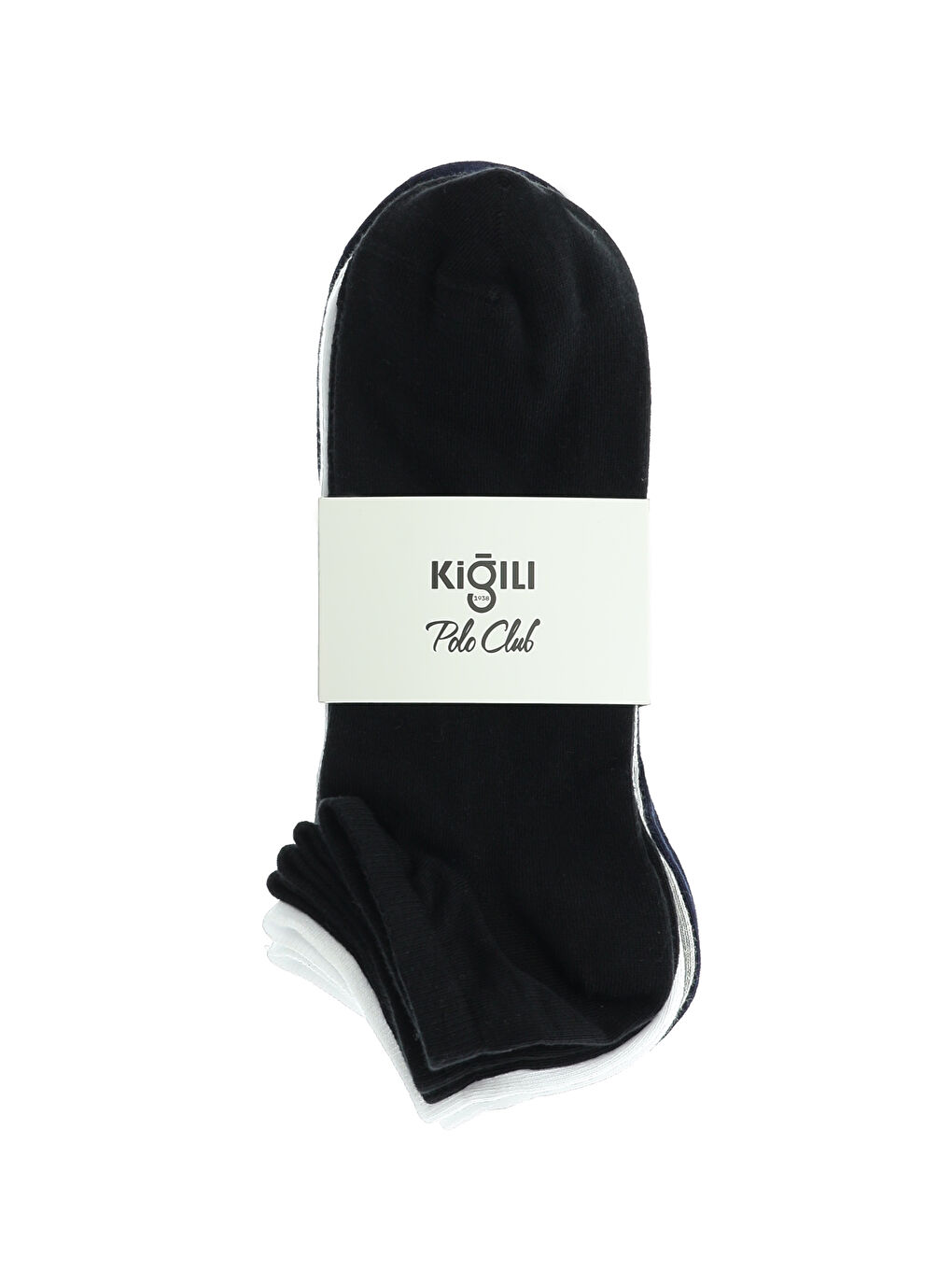 Karışık 5'li Pamuklu Dikişsiz Spor Çorap Seti