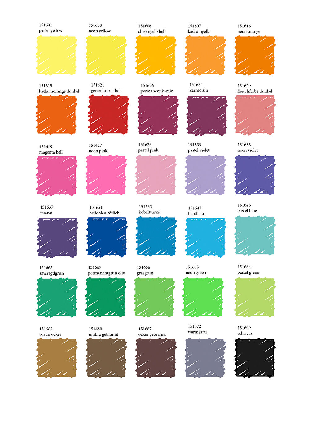 Grip Finepen İnce Keçe Uçlu Kalem Seti, 30’lu, Pastel ve Neon Renkler, 0.4 mm Hassas Uç, Üçgen Gövde-1