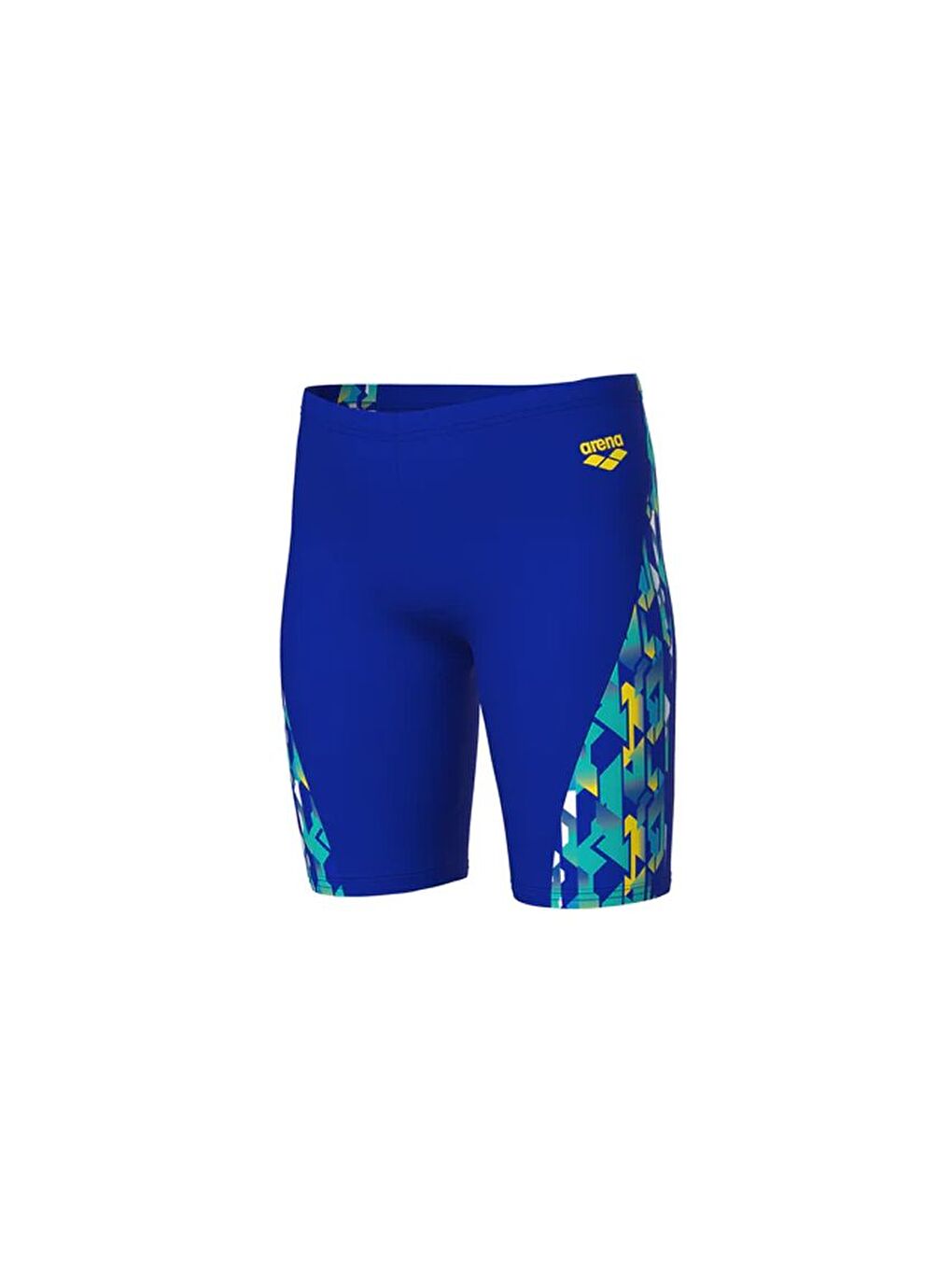 Mavi Boys Swim Jammer Print Neon Blue Yellow Multicolor Erkek Çocuk Yüzücü Mayosu 010753850