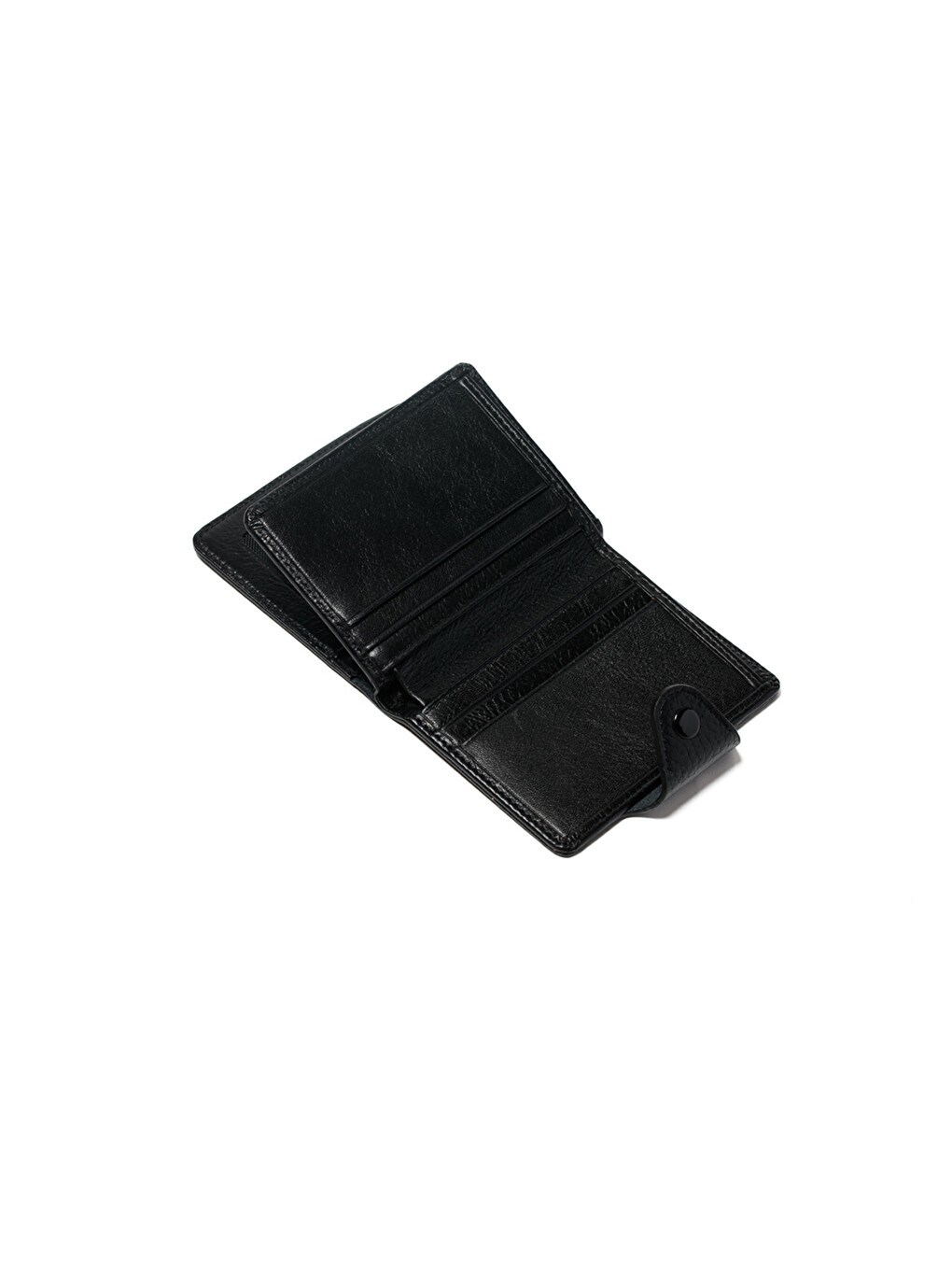 Siyah Unisex Cüzdan & Kartlık 866 Deri Cüzdan Kartlık-5