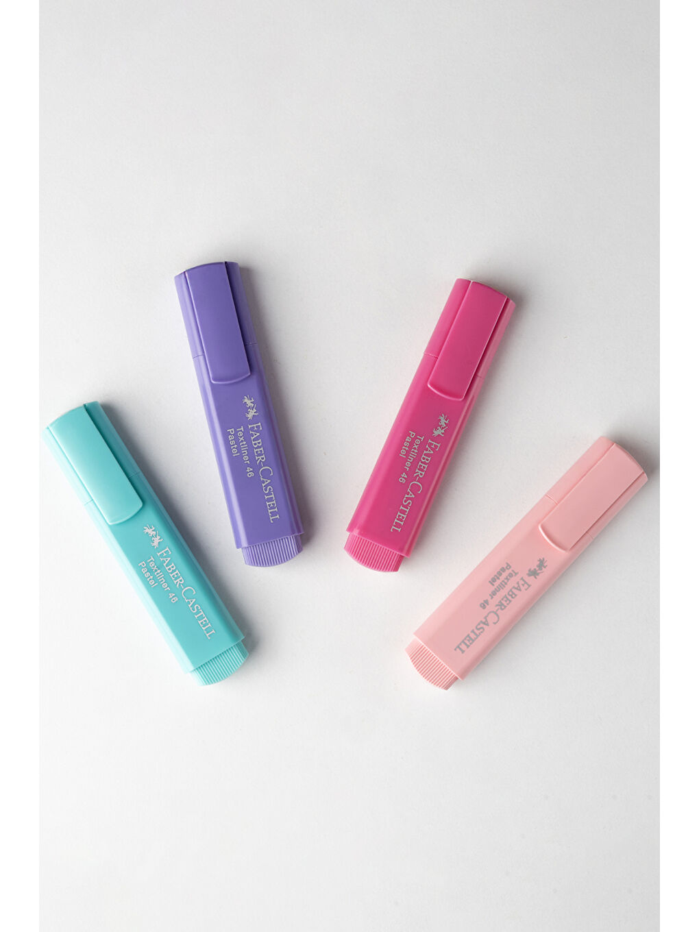 Fosforlu Kalem Seti, 4’lü, Pastel Renkler, Su Bazlı Mürekkep, Dayanıklı ve Uzun Ömürlü-2