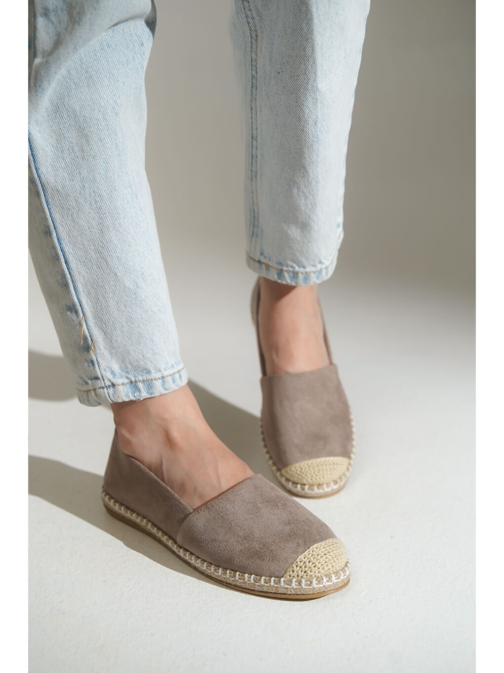 Siyah Pasarella Kadın Espadril-7