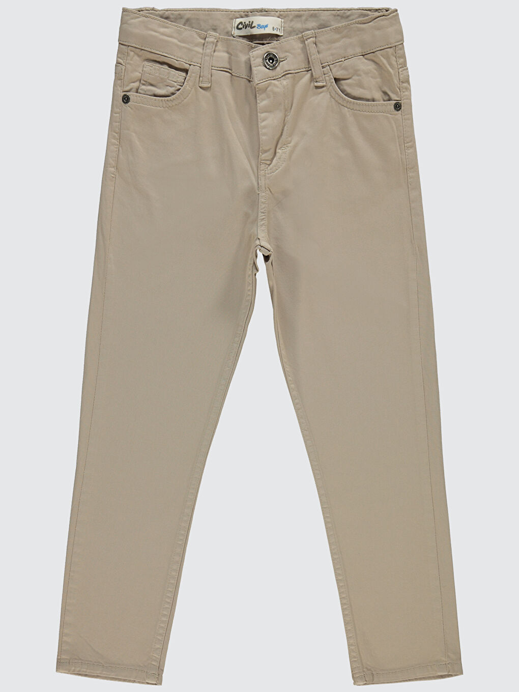Bej Boys Erkek Çocuk Pantolon 6-9 Yaş Vizon