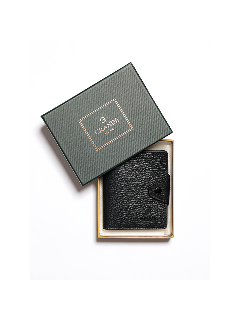 Siyah Unisex Cüzdan & Kartlık 866 Deri Cüzdan Kartlık-6