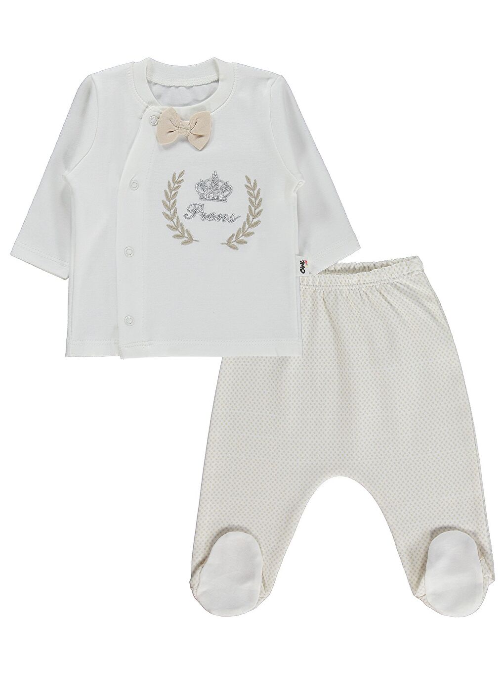 Baby Prens 10'lu Zıbın Setleri - Kahverengi-3