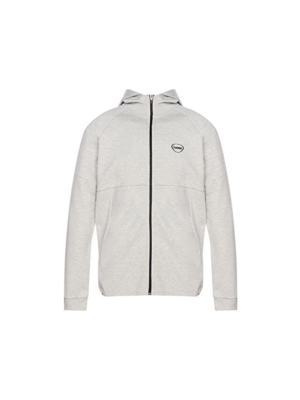 Inter Zip Hoodie Erkek Günlük Fermuarlı Sweatshirt 921257-2006 Gri-3