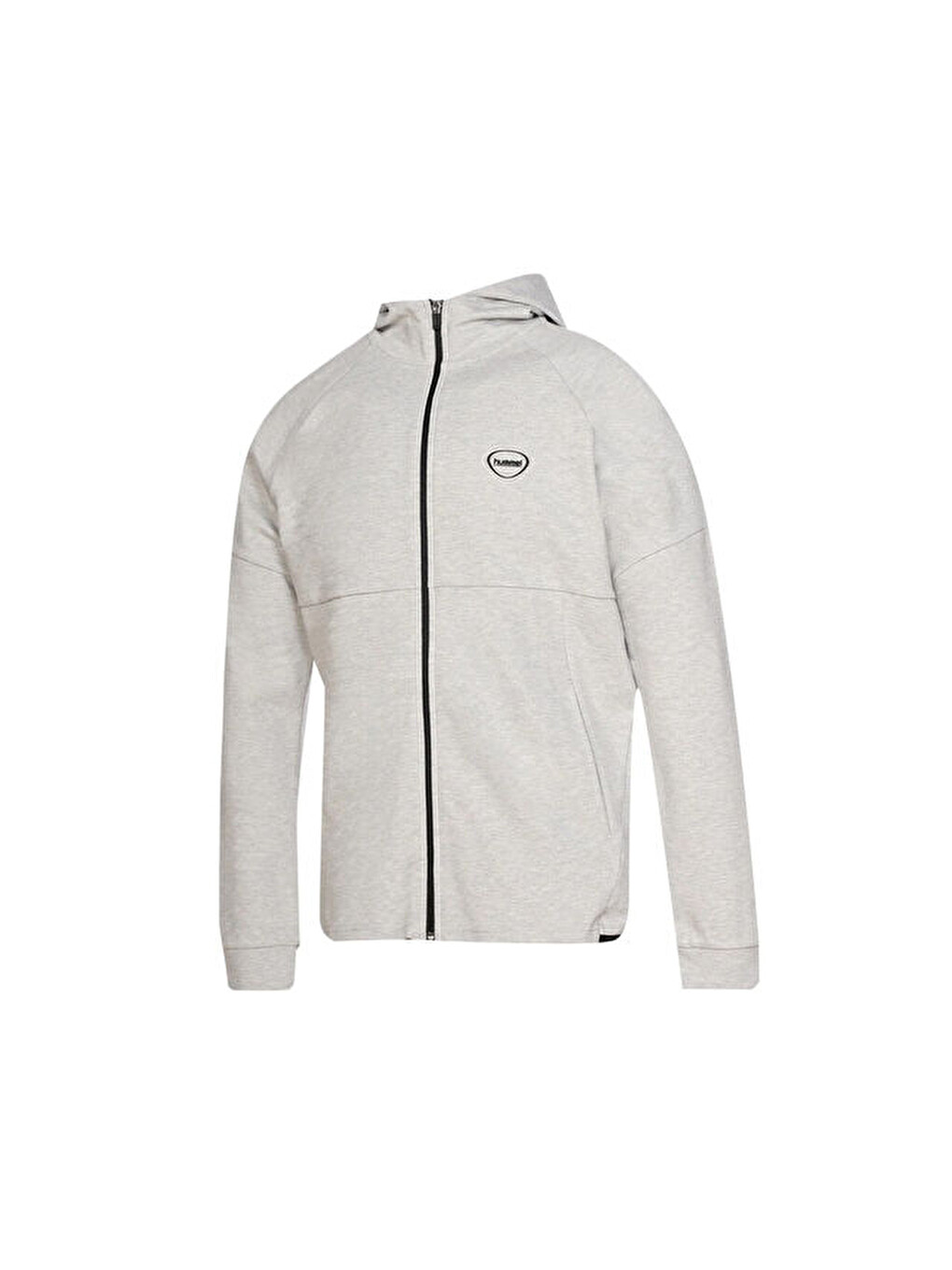 Inter Zip Hoodie Erkek Günlük Fermuarlı Sweatshirt 921257-2006 Gri-4