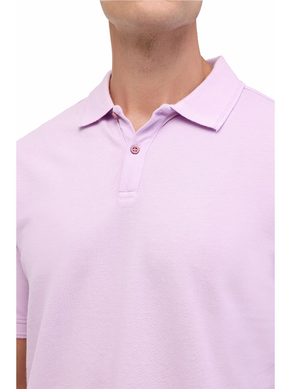 Mor MB BS20 POLO T-SH 5FX Lila Erkek Kısa Kol Tişört-3