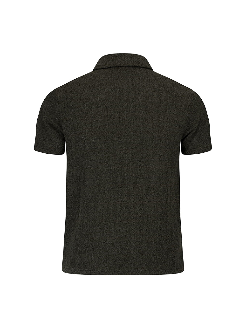 Haki Regular Fit Apaş Yaka Gömlek-2