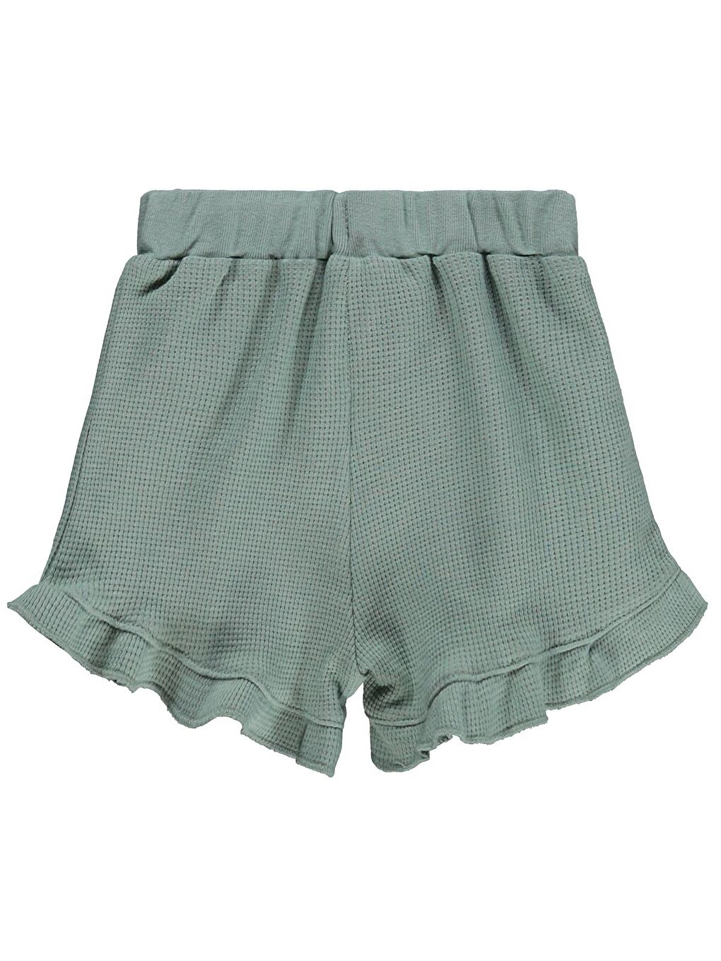 Baby Papatya Baskılı 6-18 Ay Şort - Yeşil 18-24 Ay-1