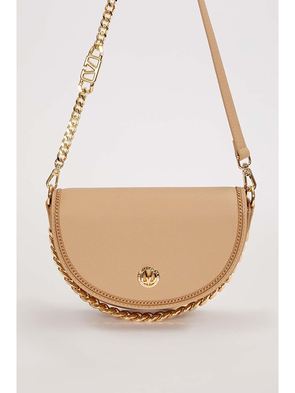 Bej Premium Vizon Kadın Omuz Çantası 930656