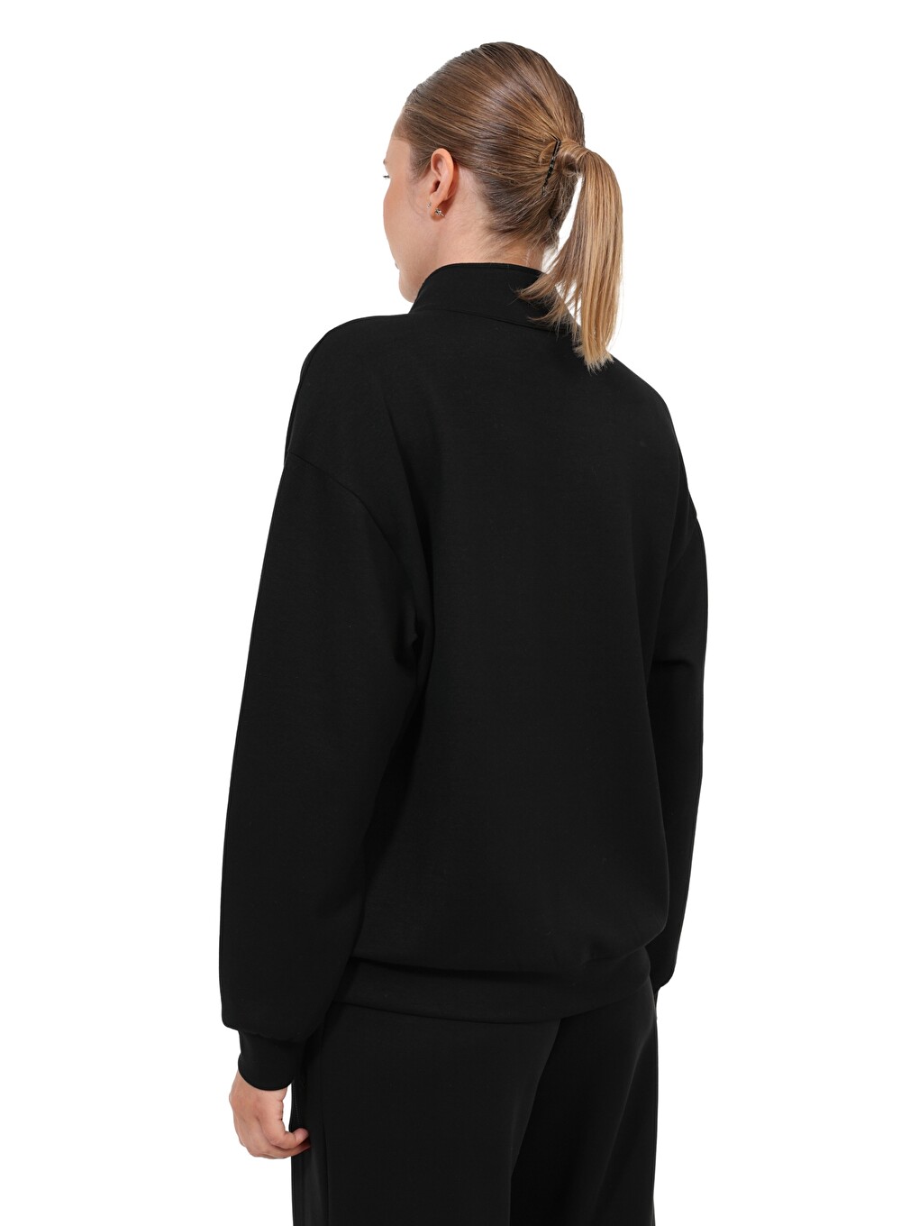 Sweatshirt Kadın Siyah Wl 16legy-1