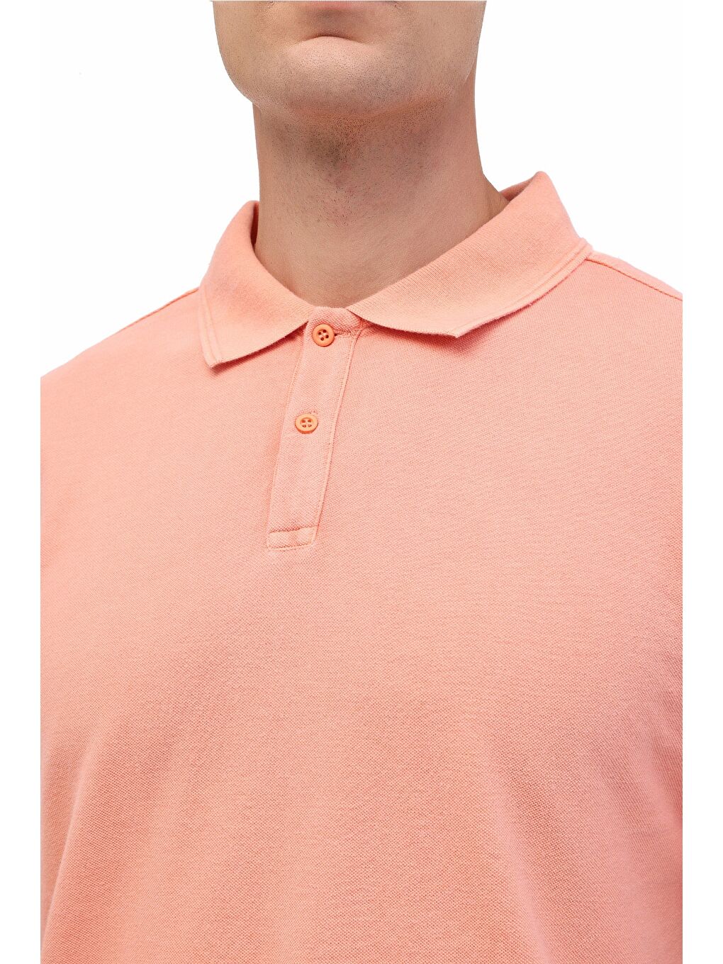 Pembe MB BS20 POLO T-SH 5FX Somon Erkek Kısa Kol T-Shirt-3