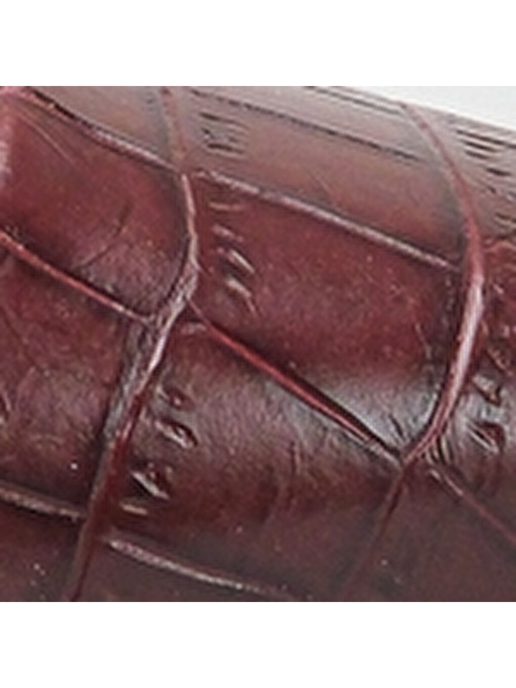 Bordo Lynett Sivri Burunlu Orta Topuklu Arkası Kare Arkadan Bantlı Kadın Ayakkabı-6