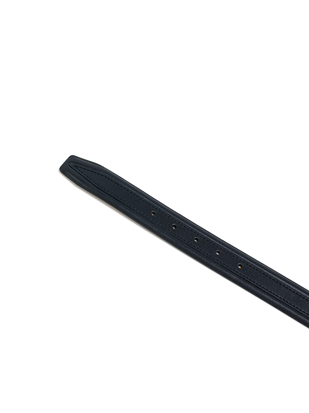 Lacivert Erkek F-734-42 Arsel Deri Klasik Kemer (genişlik 3.5 Cm)-2
