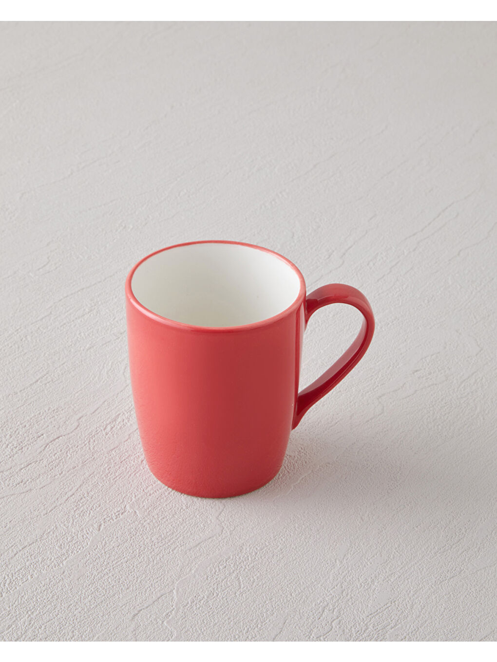 Sway Bone Porselen 2'li Kupa 255 ml Kırmızı-1