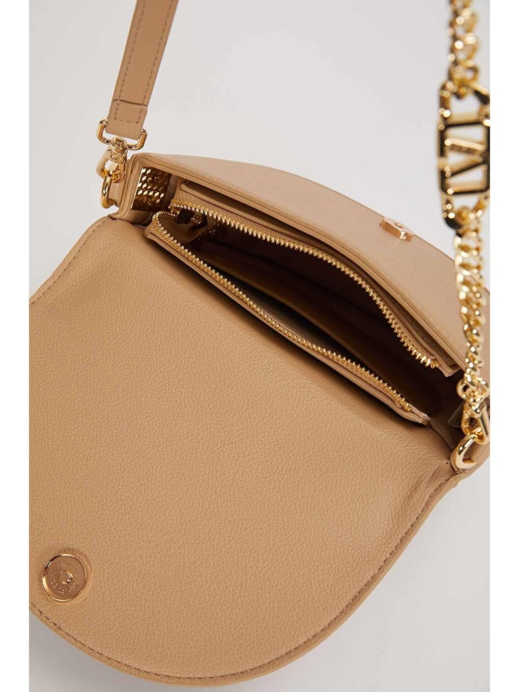 Bej Premium Vizon Kadın Omuz Çantası 930656-3