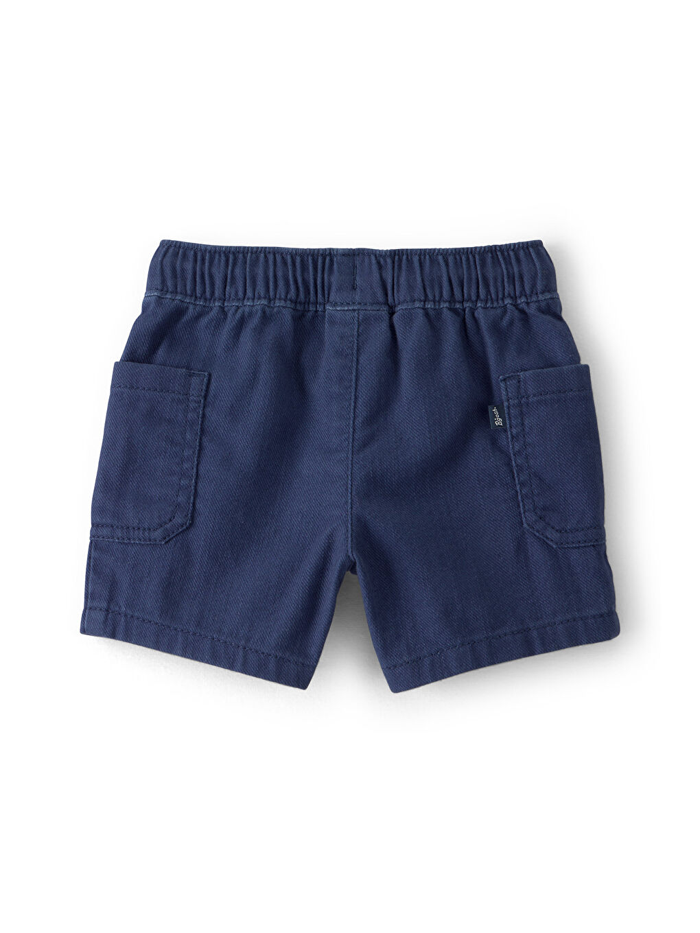 Erkek Bebek Şort 6 Ay-24 Ay Mavi-1