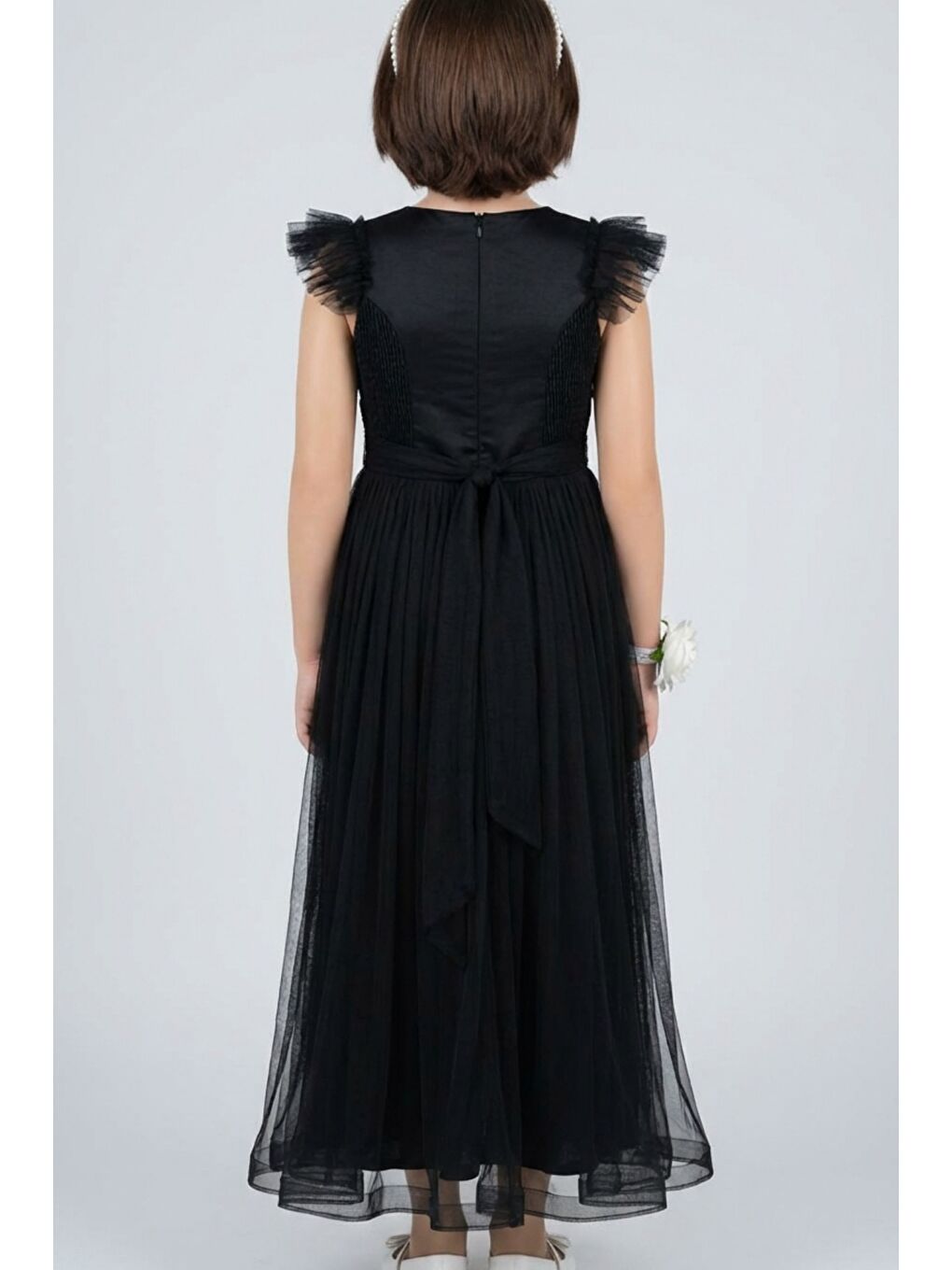 Siyah Kız Çocuk Abiye-1