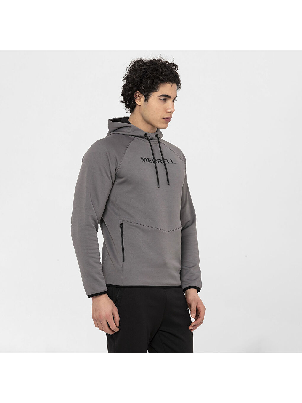 Antrasit Erkek Gri Sweatshirt-4