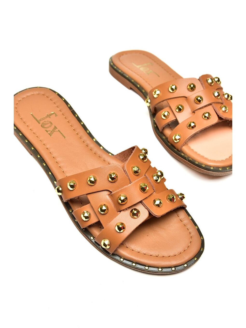 Kahverengi U2911000 Taba Kadın Terlik-6