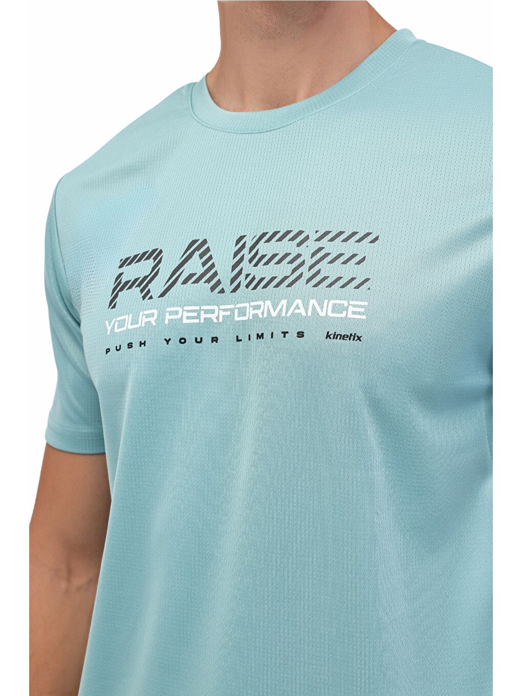 Yeşil ML CORAL 11PRF104 5FX K MINT Erkek Kısa Kol T-Shirt-3