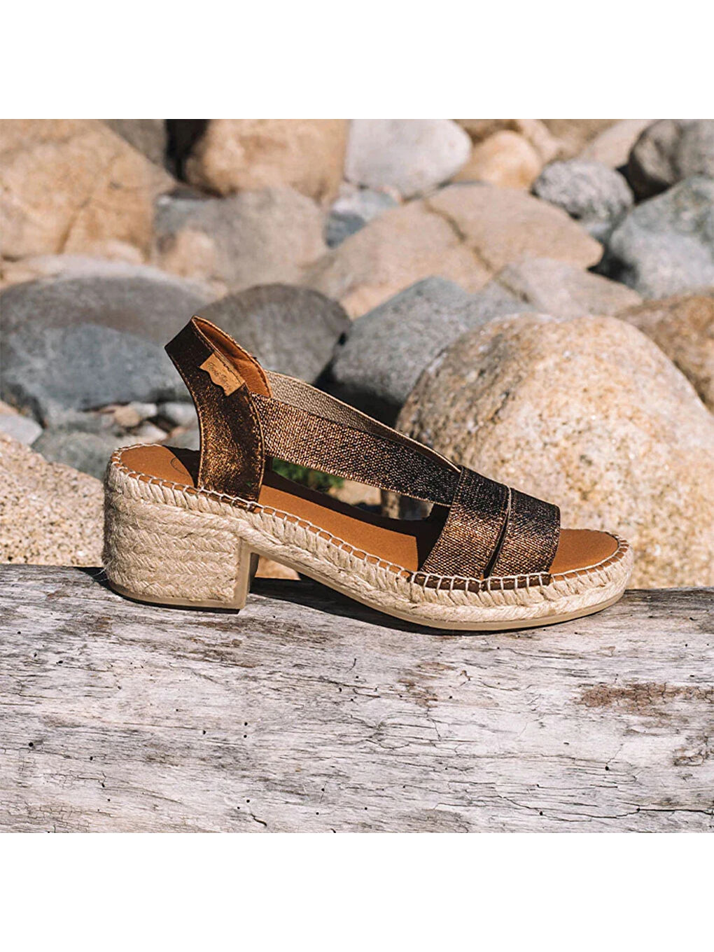 Gri Kadın Sandalet Dama-3