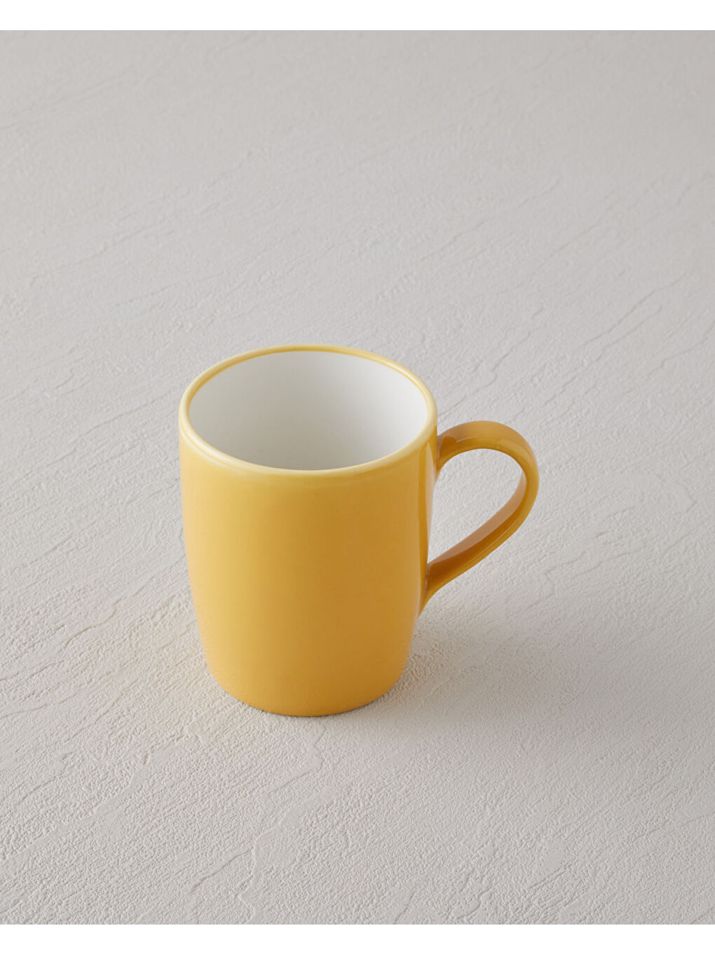 Sway Bone Porselen 2'li Kupa 255 ml Sarı-1