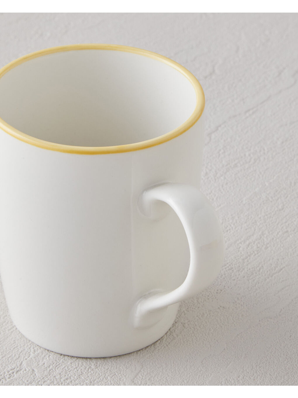 Sway Bone Porselen 2'li Kupa 255 ml Sarı-2