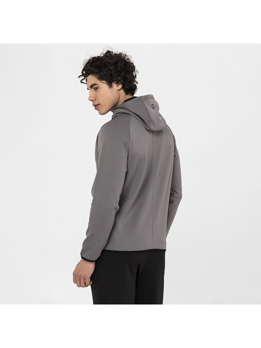 Antrasit Erkek Gri Sweatshirt-9