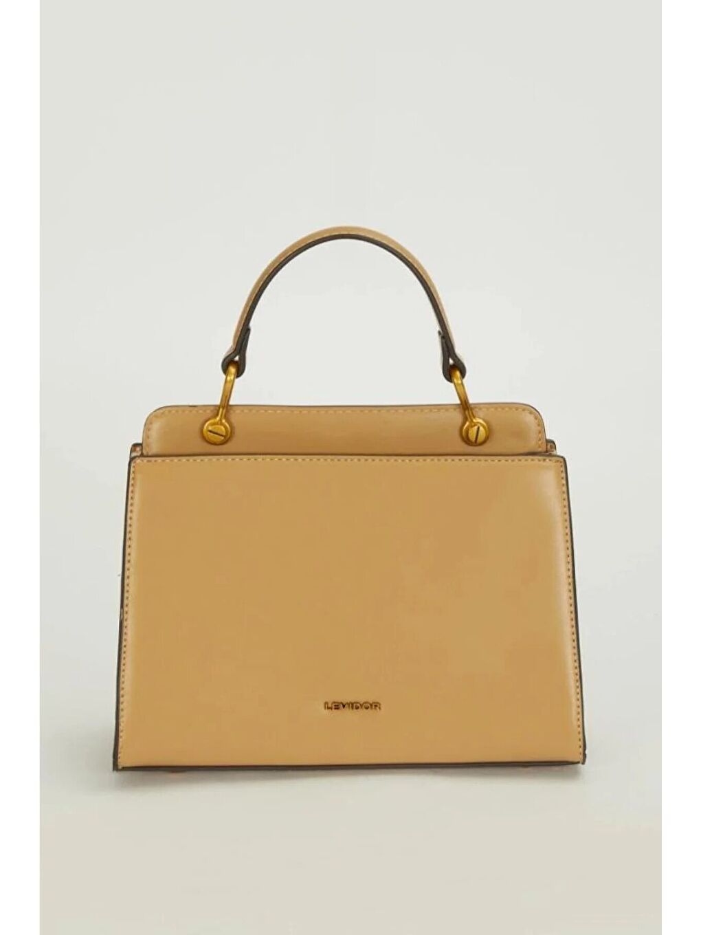 Bej Premium Vizon Kadın Omuz Çantası 931032-2