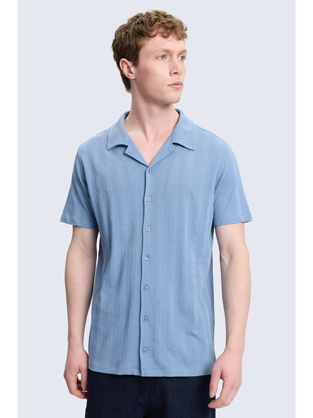 Mavi Regular Fit Apaş Yaka 100% Pamuk Casual Gömlek