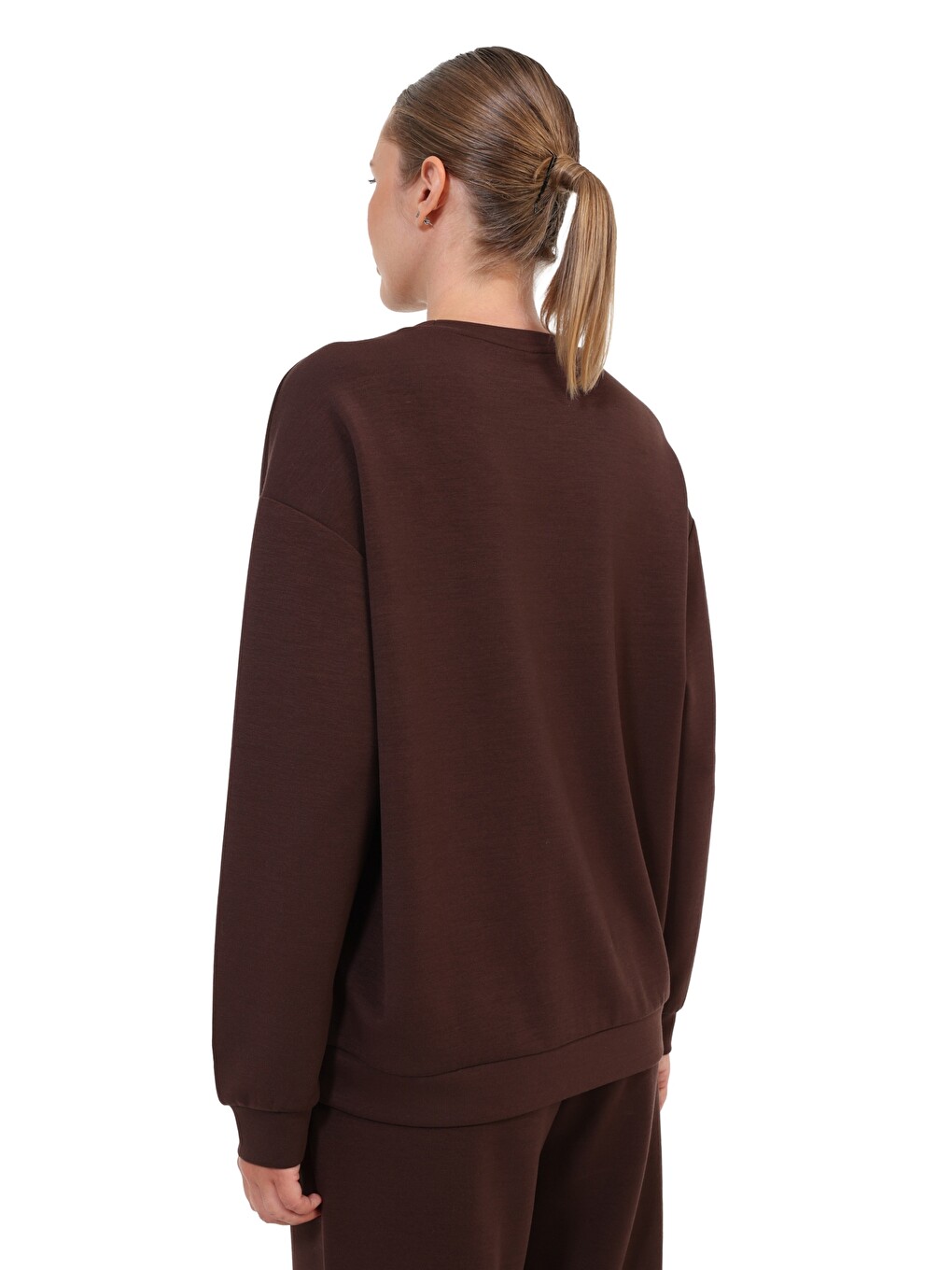 Sweatshirt Kadın Kahverengi Wb 16alıce-c Ck97-1