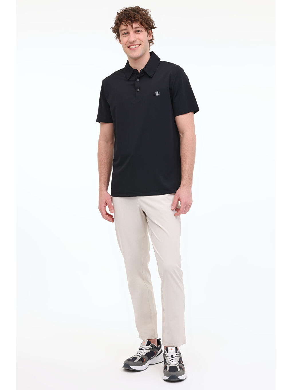 MB GIRT 12P23001 5FX Siyah Erkek Kısa Kol Tişört-2