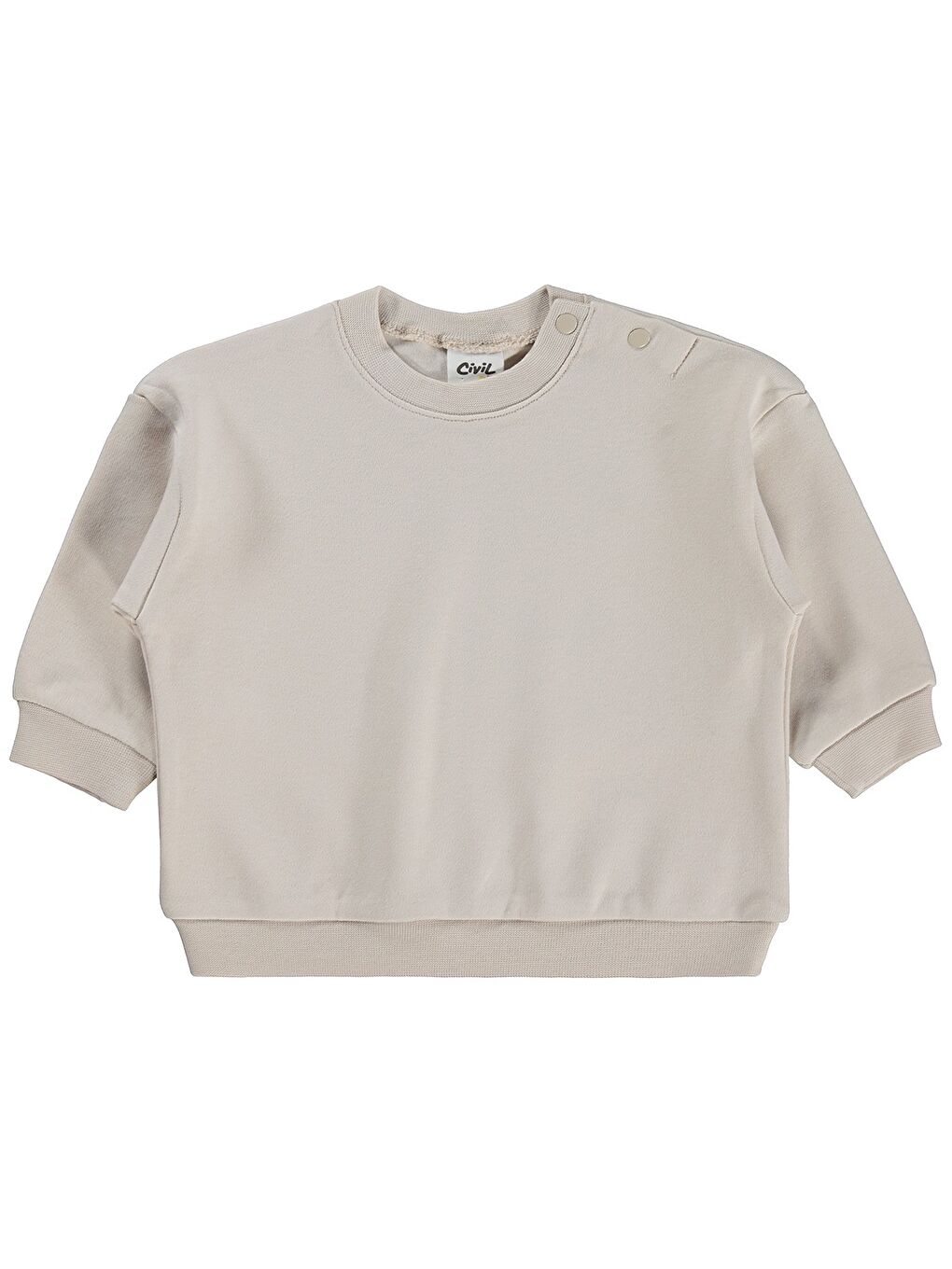 Baby Basic 3-18 Ay Sweatshirt - Bej