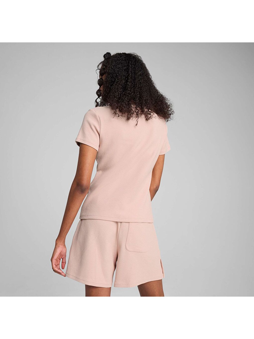 Pembe HER Kadın Tişört-2