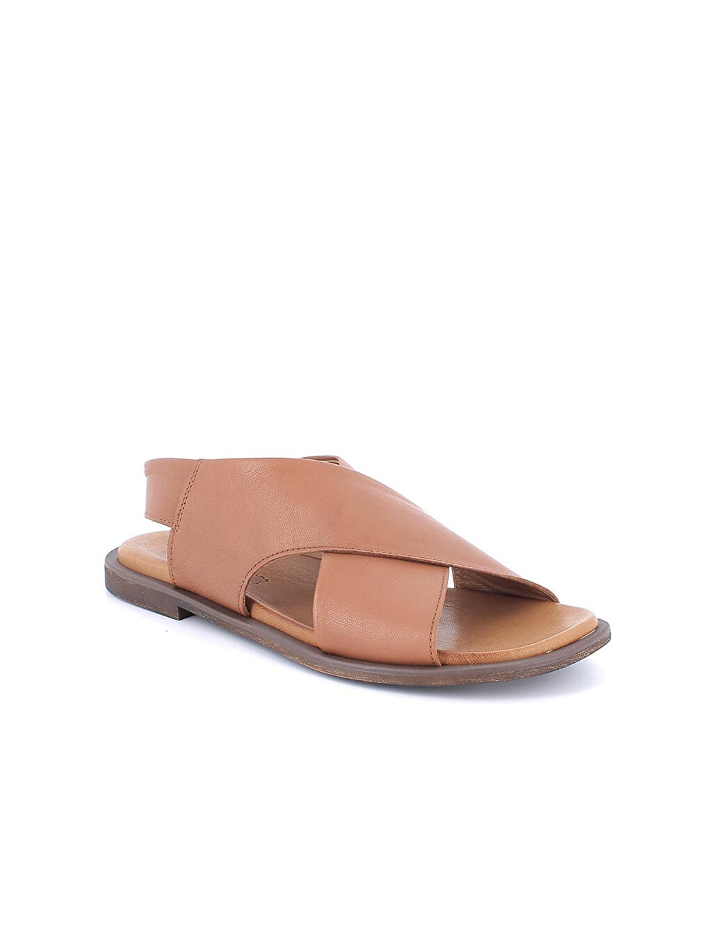 Kahverengi Kadın Sandalet 1184722 DAX 11847 Cognac-1
