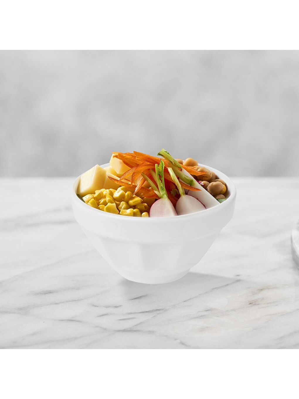 Ekru Buse 3 Parça 14 Cm Kase-1