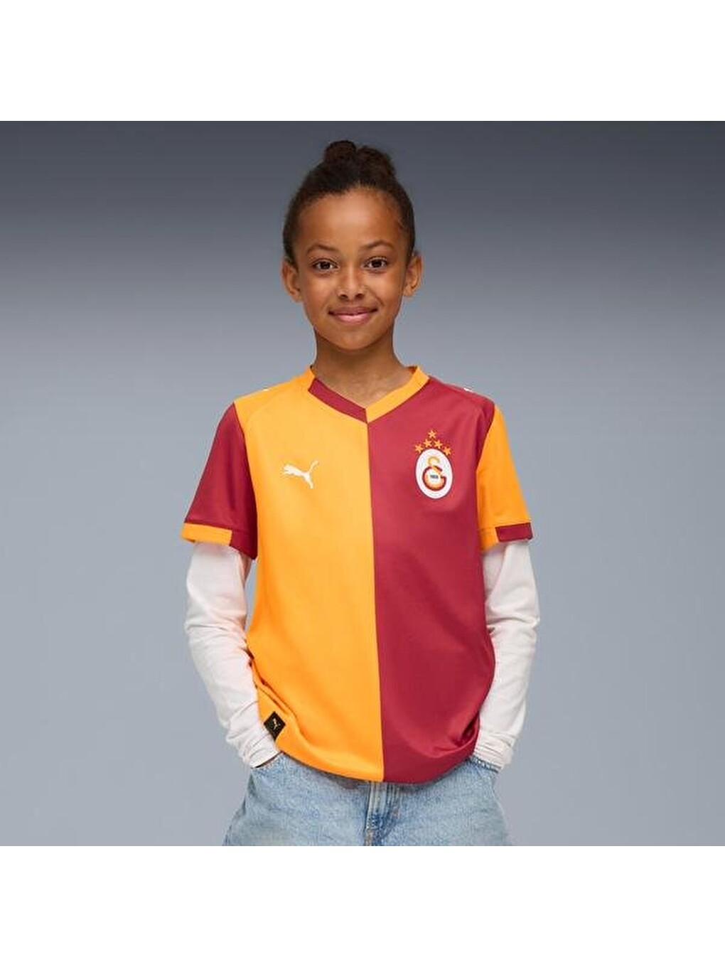 Karışık Galatasaray Home Çocuk V Yaka Forma-3