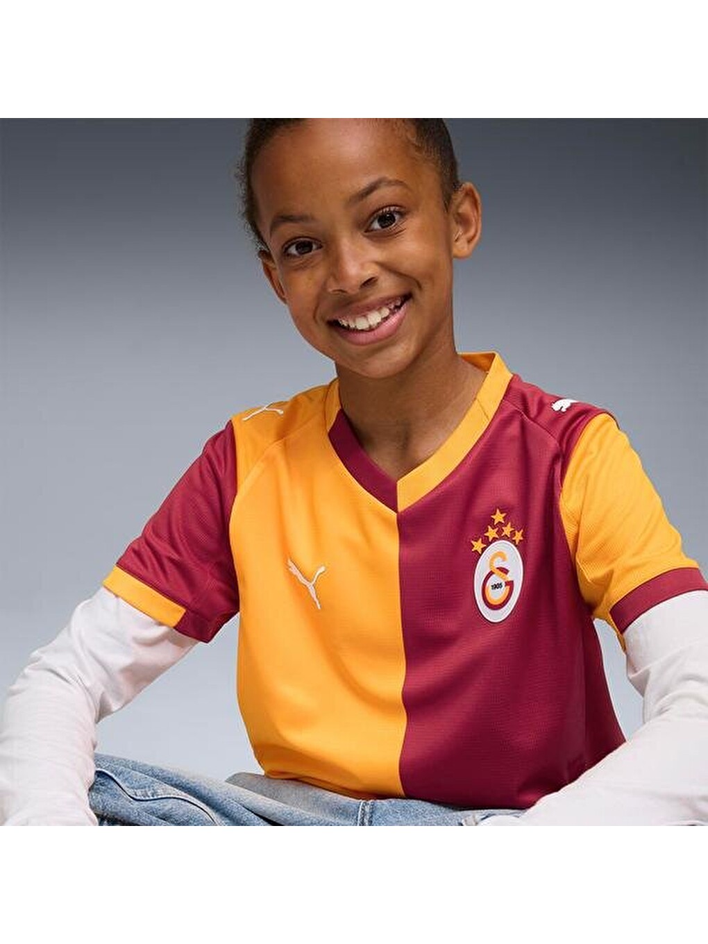 Karışık Galatasaray Home Çocuk V Yaka Forma-4