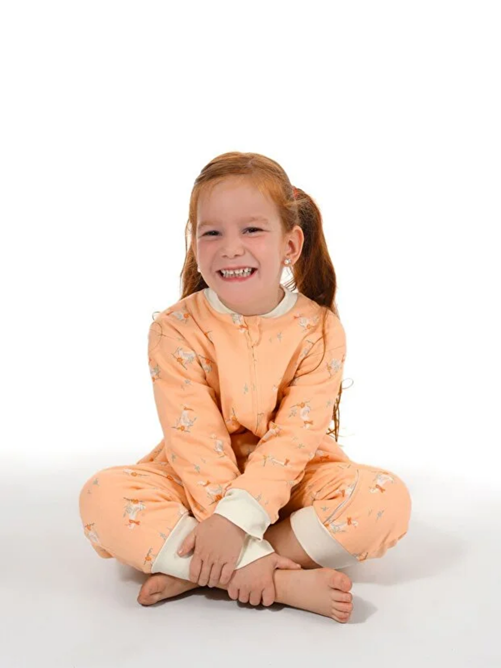 Pembe Bisiklet Yaka Elyaf Dolgulu Kız Bebek Uyku Tulumu 1 Tog-1