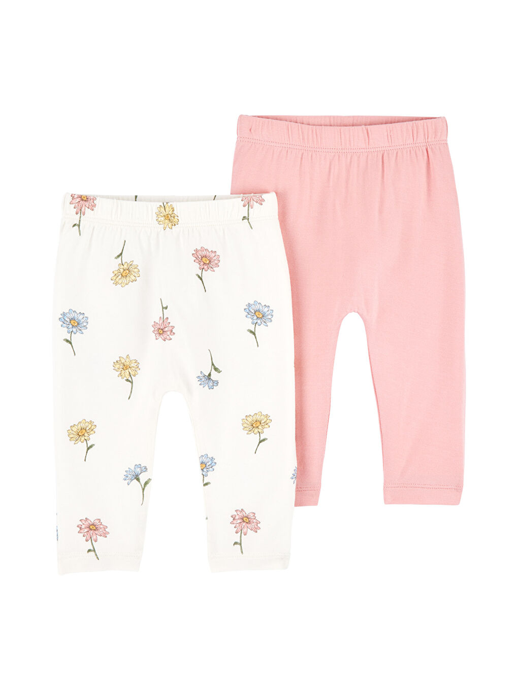 Karışık Kız Bebek PurelySoft 2'li Pantolon Set