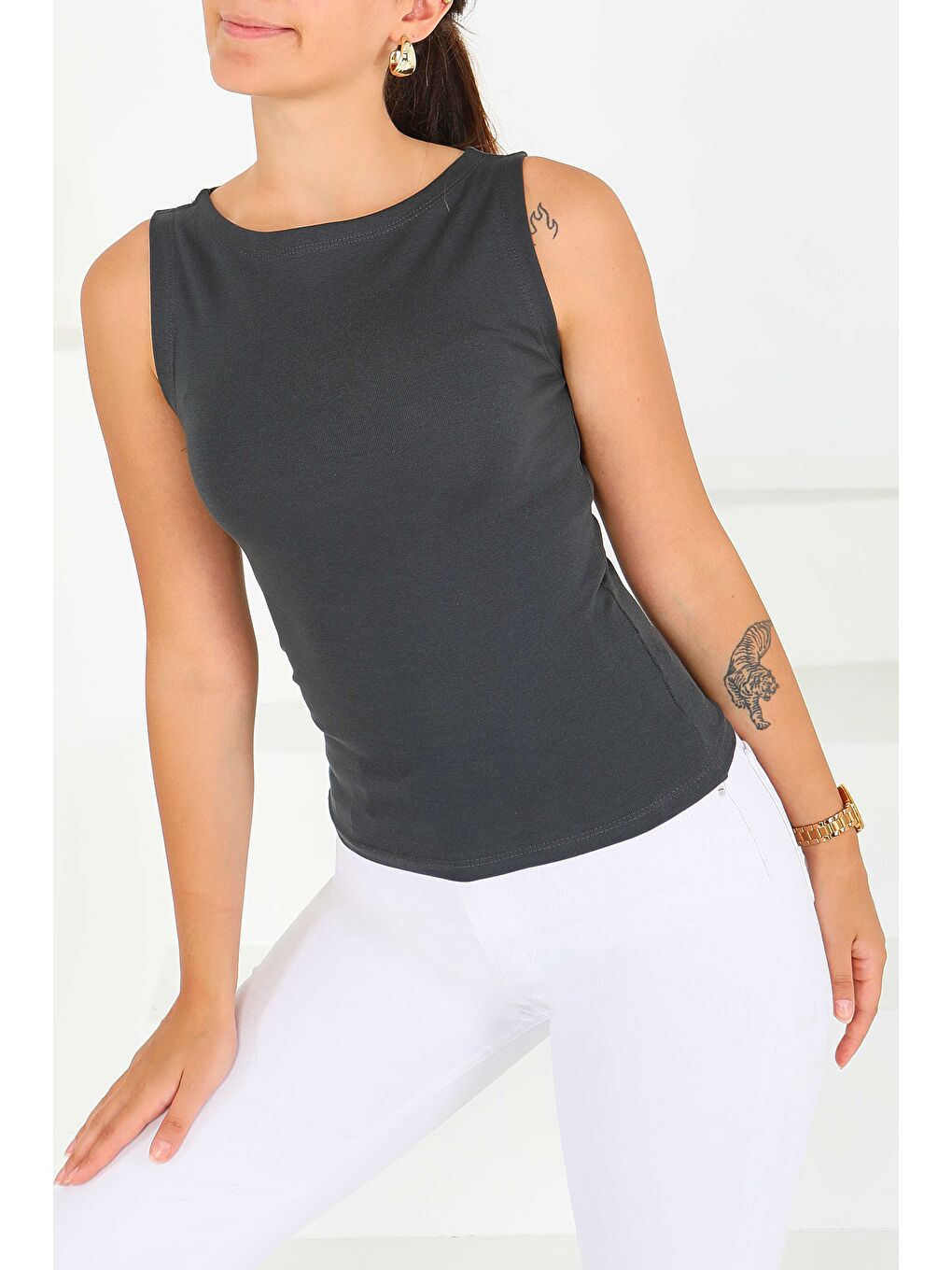 Sıfır Kol Bady Antrasit - 27374