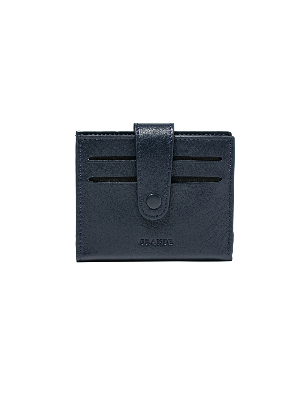 Lacivert Unisex Cüzdan & Kartlık 710 Deri Cüzdan Kartlık-2