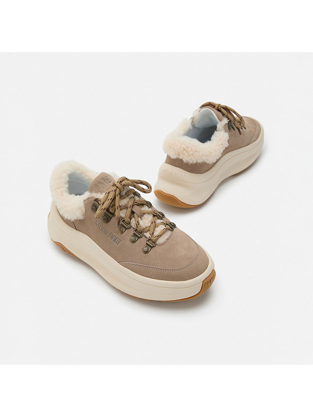 Sarı Kadın Sneaker ( Günlük) 80D2490040 Moon247 City Shearling-3