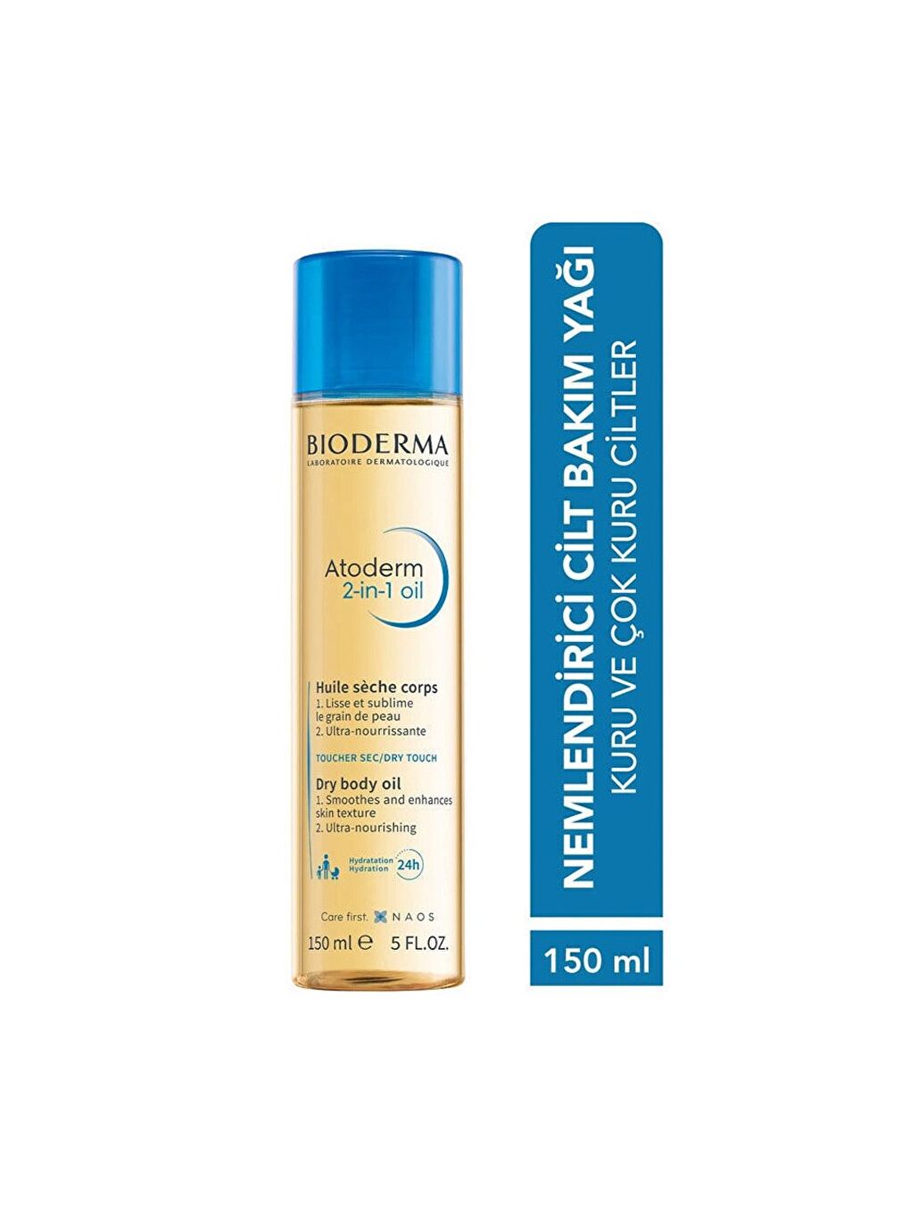 Atoderm 2 in 1 Body Oil Nemlendirici Kuru Yağ 150 ml-1