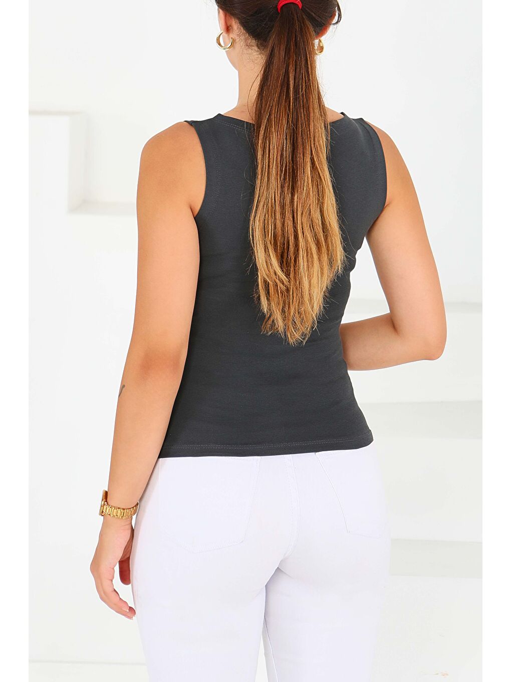 Sıfır Kol Bady Antrasit - 27374-3