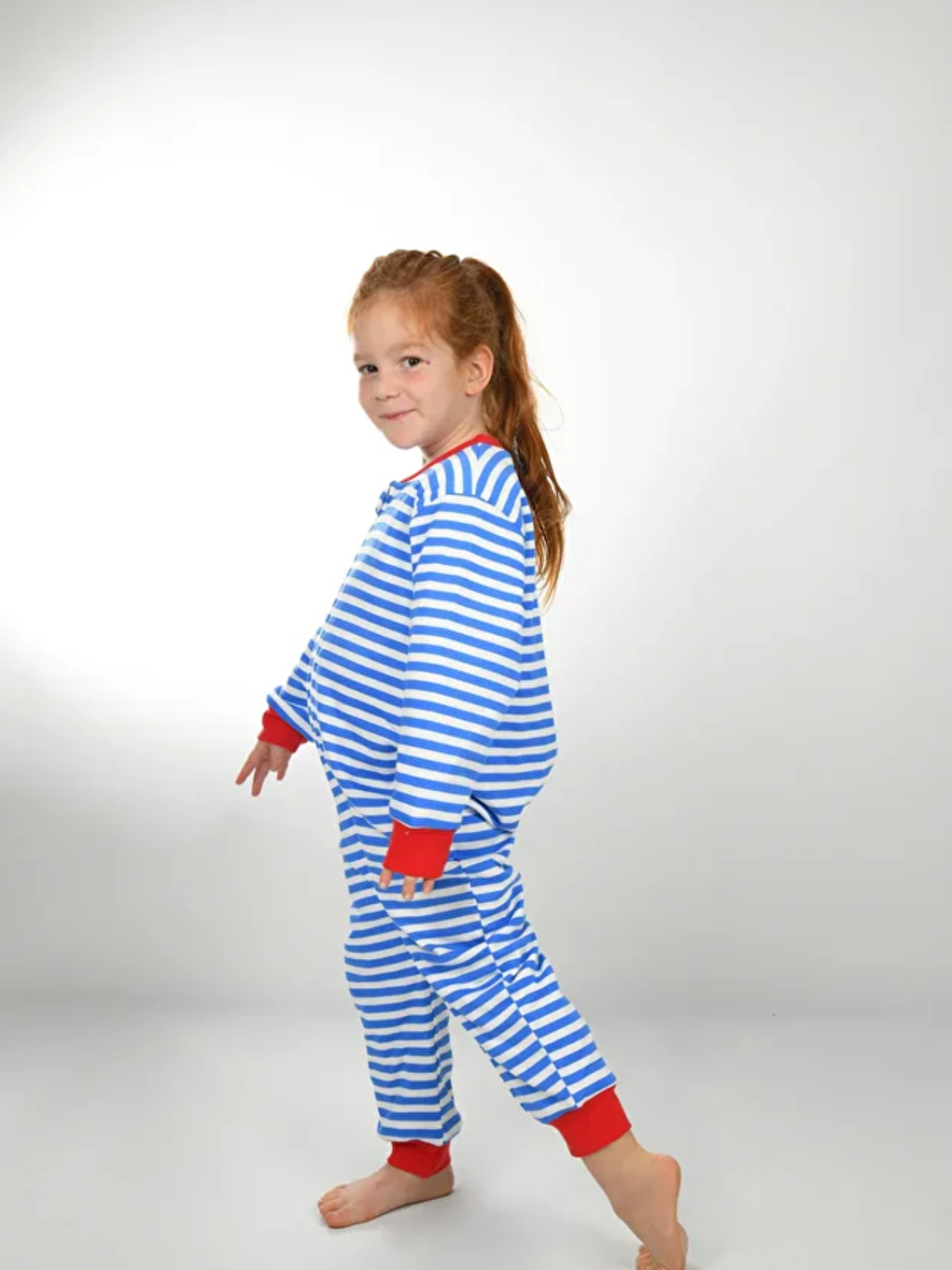 Mavi Bisiklet Yaka Elyaf Dolgulu Erkek Bebek Uyku Tulumu 1 Tog-5